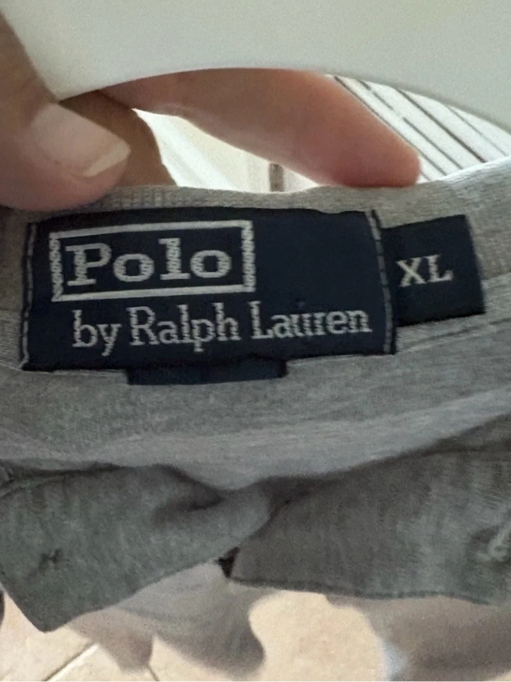 Polo Ralph Lauren Men’s XL Short Sleeve Custom Fit Soft Polo Shirt Gray